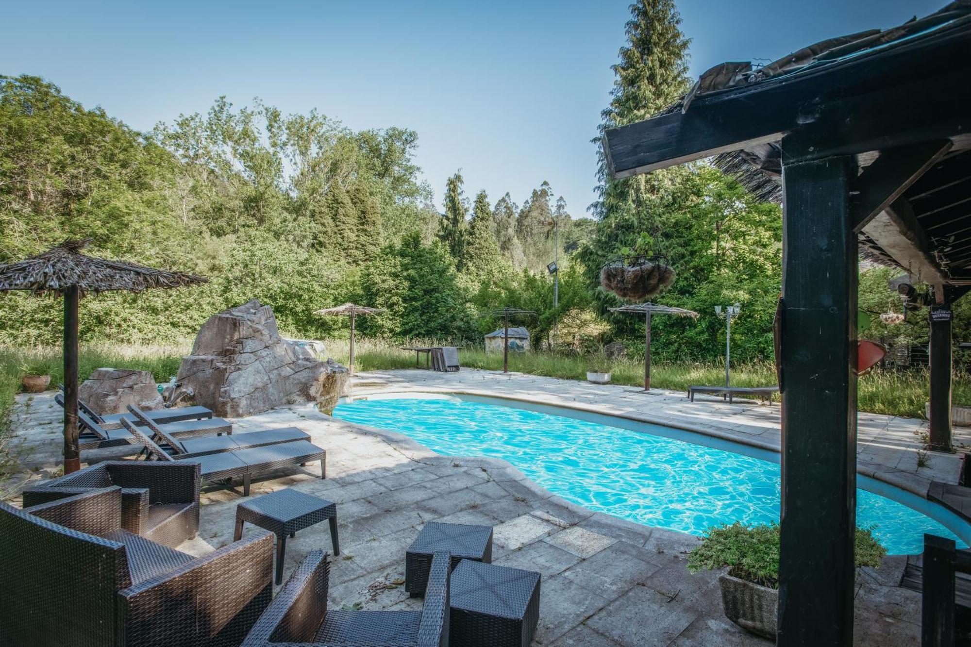 Villa En Asturias Con Cine, Piscina, Bbq, Juegos, 14 Pax Cobre Dış mekan fotoğraf